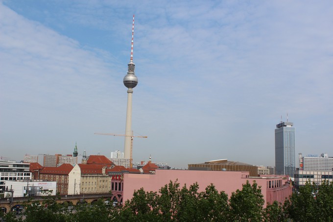 Берлин, вид на город
