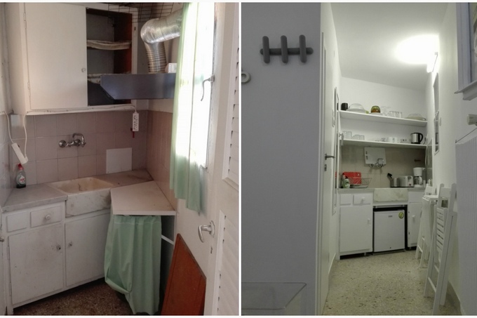 Квартира в Греции до и после ремонта