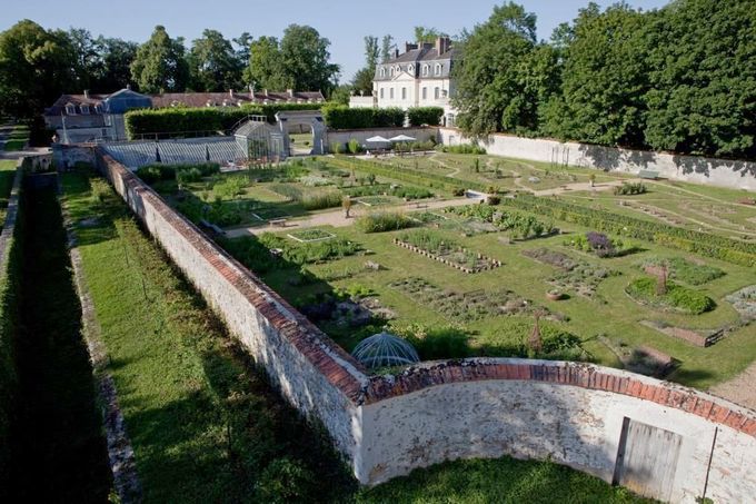 Исторический замок во Франции
