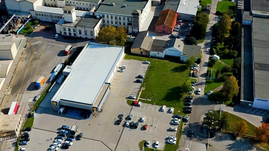Строительство торгового центра в Словении