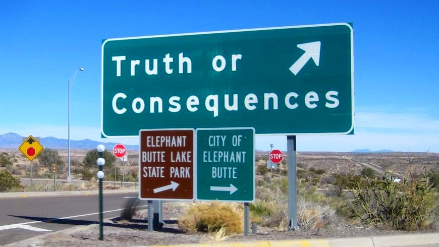 Трут-ор-Консекуэнсес (Truth or Consequences), Нью-Мексико, США