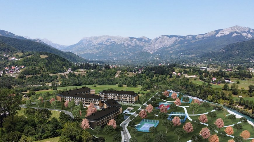 Проект на севере Черногории Montis Mountain Resort by Splendid