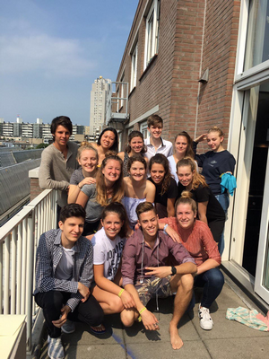 Студенты в Гааге