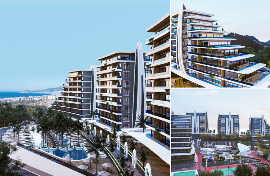 Комплекс Ozdence Hill Luxury Residence в Аланье
